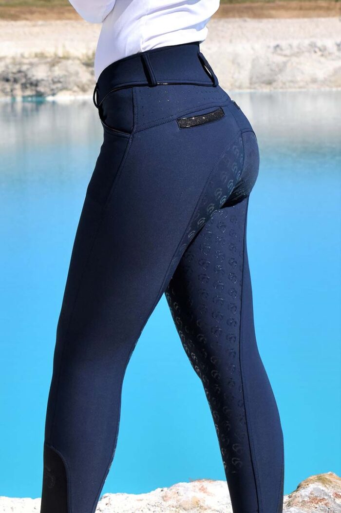 Riding pants from Cavaleros model Enigma Dressage in blue