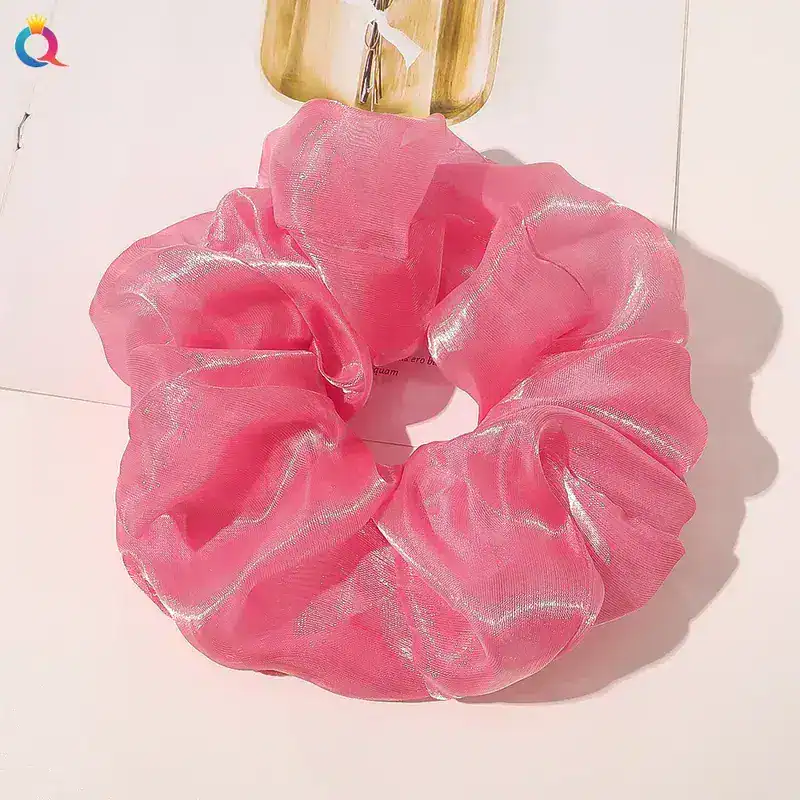 Simple-Style-Solid-Color-Organza-Pleated-Hair-Tie-1-Piece (23)