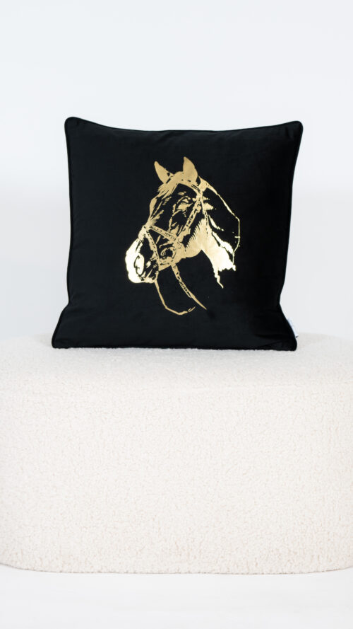 Pude Equestrian Silhouette Black/Golden