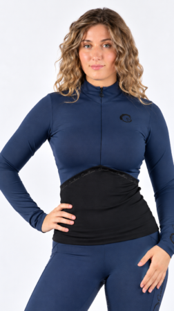 Blouse X-Baselayer Black/Dark Navy