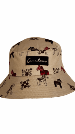 Bully hat with horse print