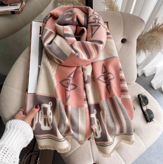 Cashmere scarf Denise - Image 6