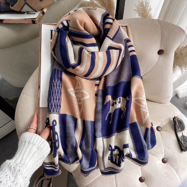 Cashmere scarf Denise - Image 7