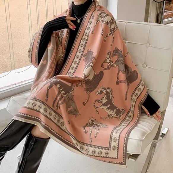 Cashmere tørklæde Baldu - Billede 2