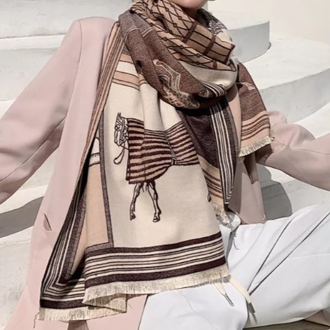 Cashmere tørklæde Emporio - Billede 4