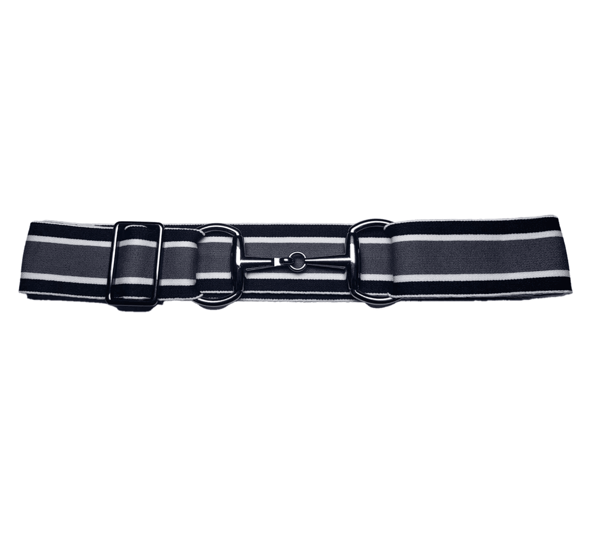 Bridon II belt black white grey gunmetal 4 cm
