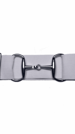 Bridon II belt white silver 5cm