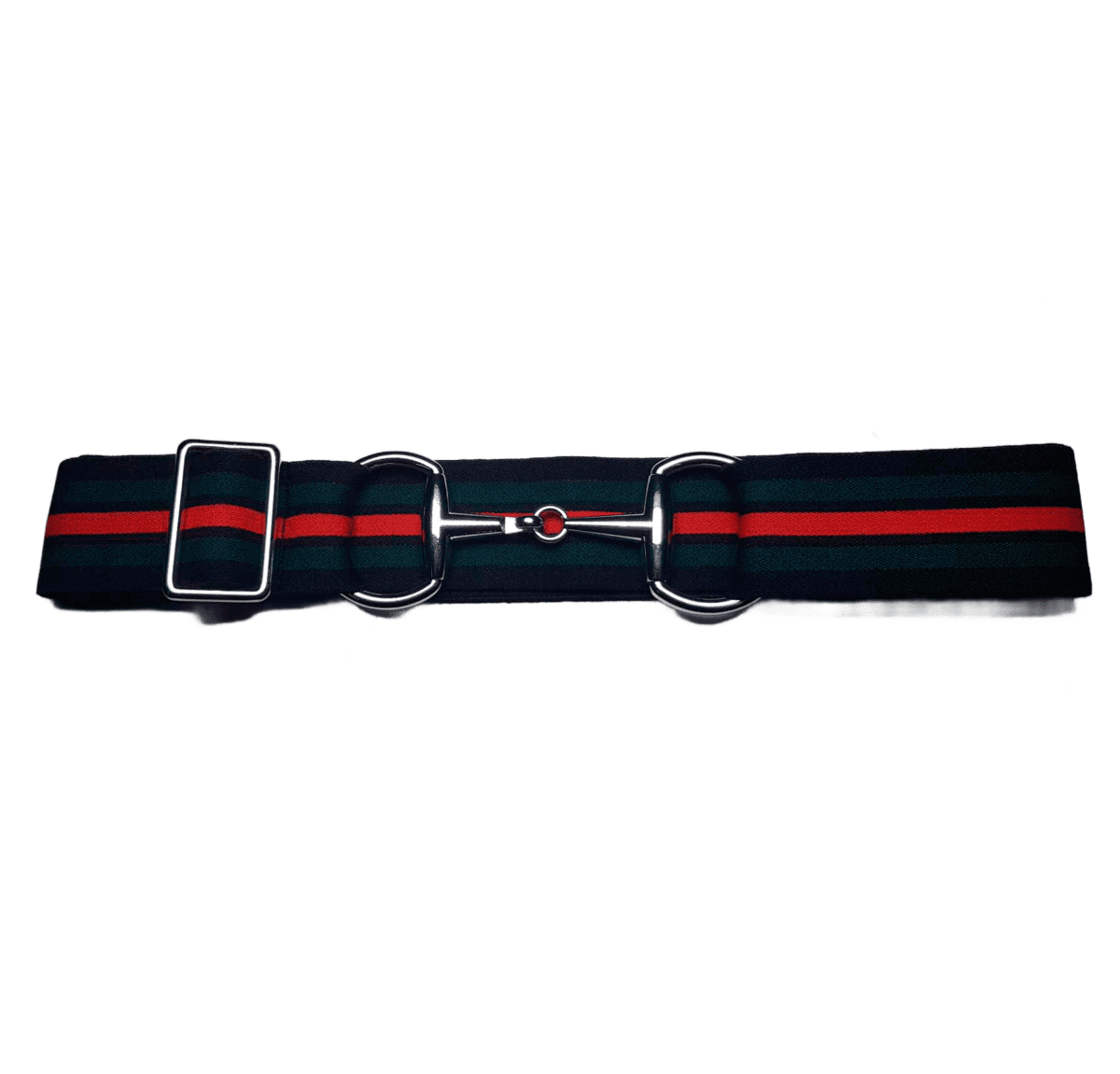 Bridon II belt black green red silver 4cm