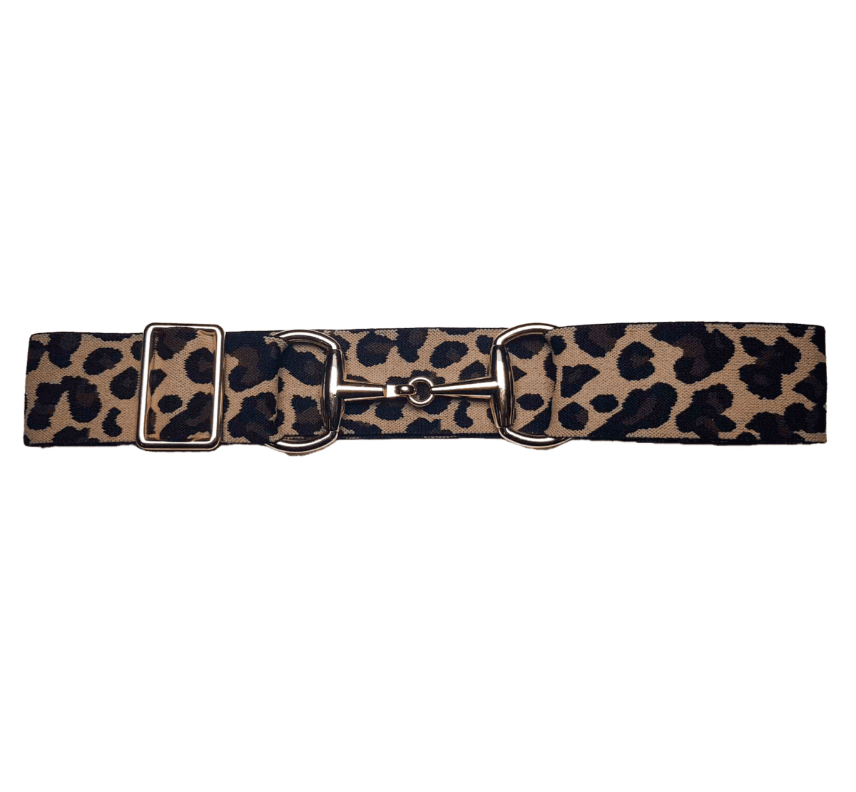 Bridon II belt leopard gold 4 cm