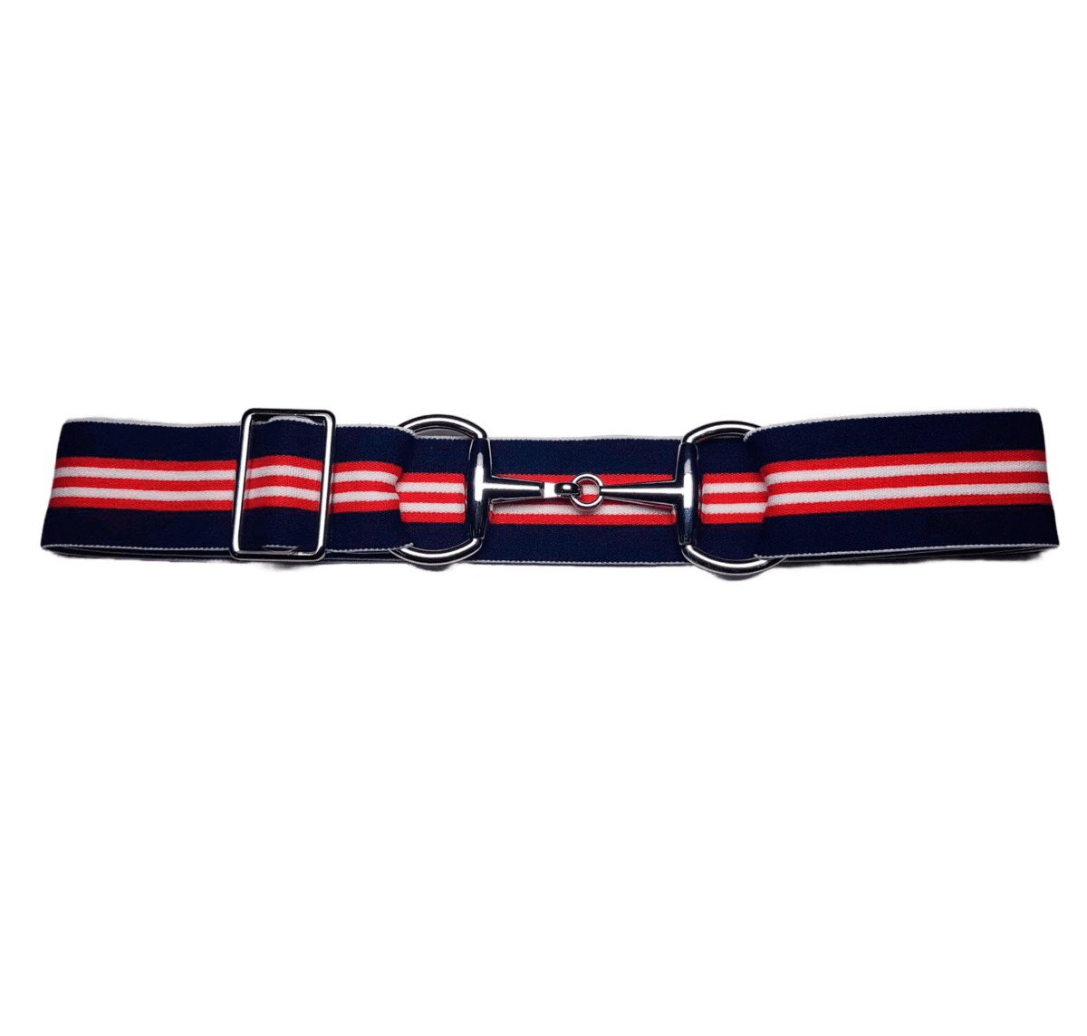 Bridon II belt navy red white silver 4cm