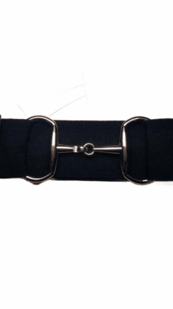 Bridon II belt black gold 5cm
