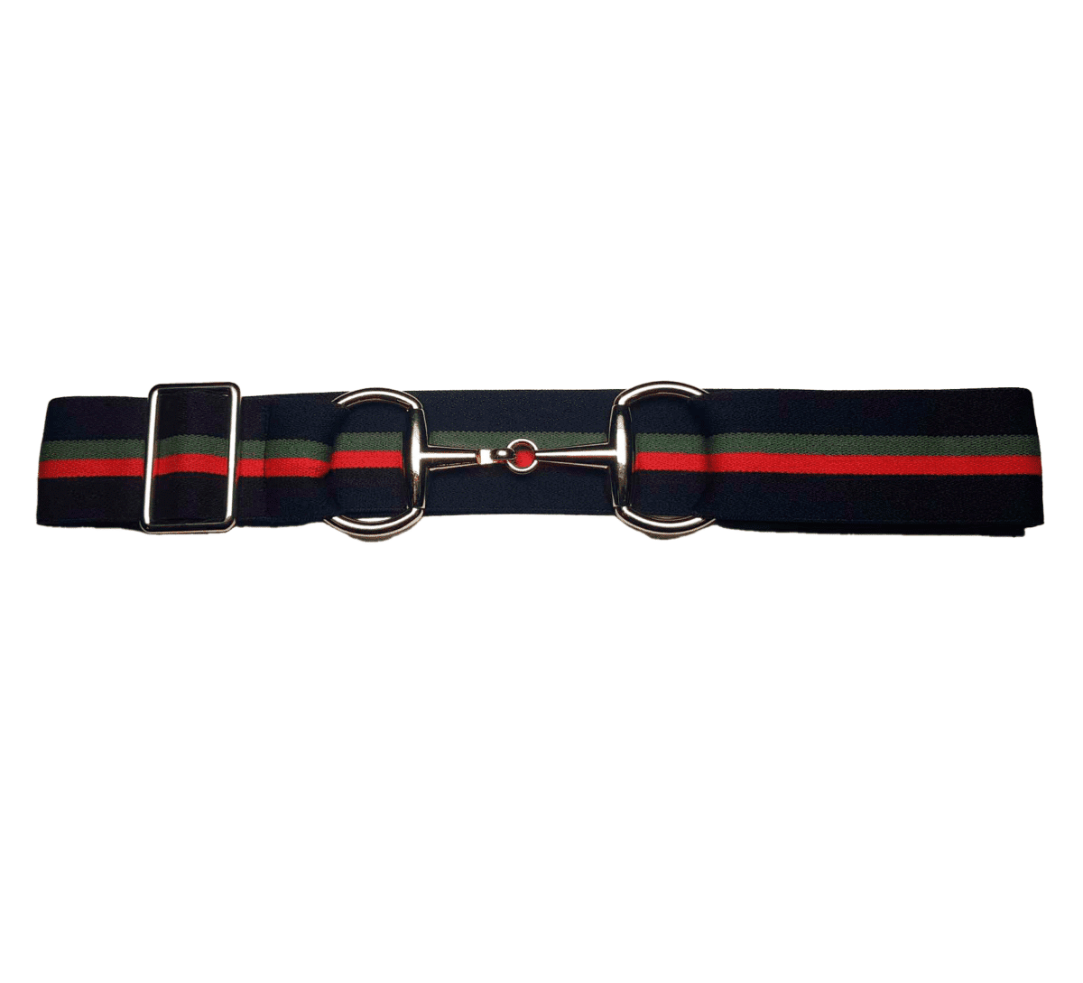 Bridon II belt black red green gold 4 cm