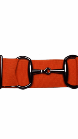 Bridon II belt orange gunmetal 5cm