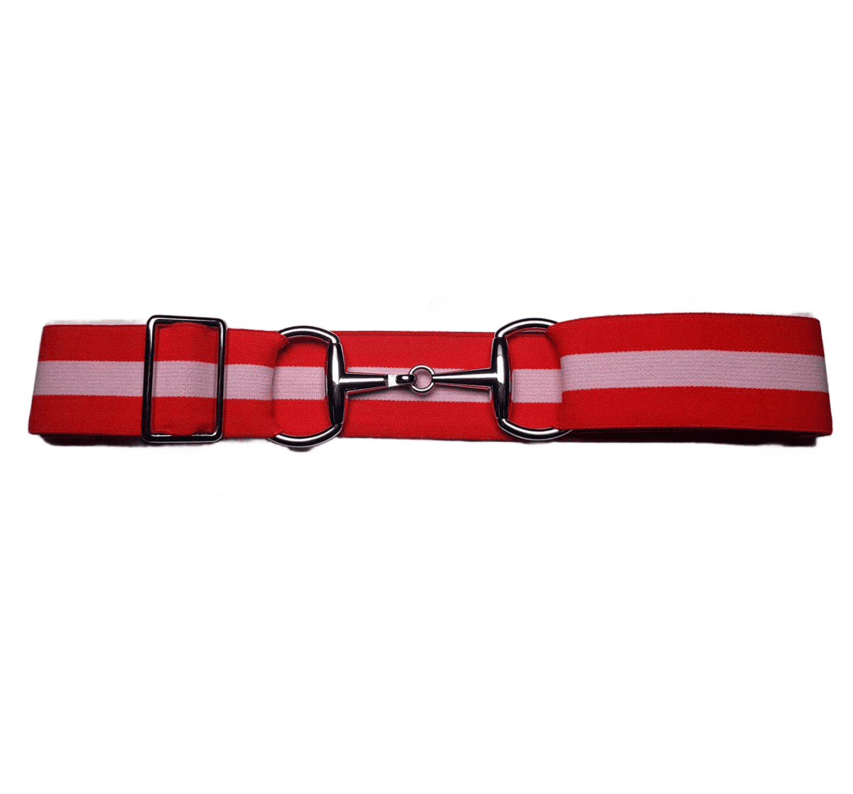 Bridon II belt red pink silver 4cm
