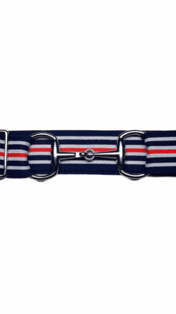 Bridon II belt navy white red silver 4cm