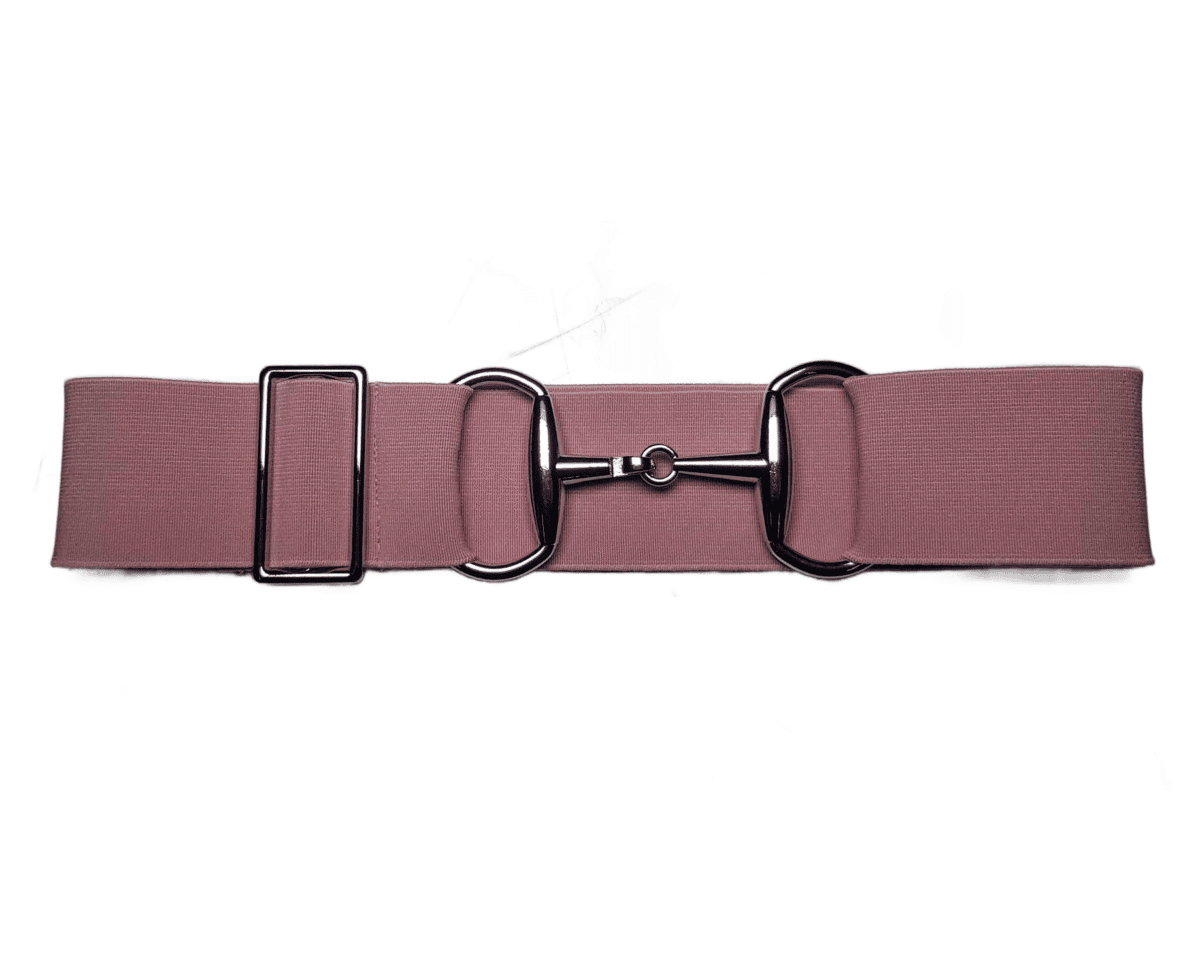 Bridon II belt rose glory silver 5cm