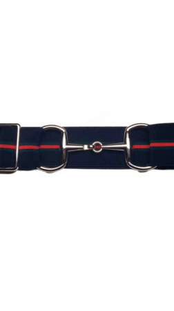 Bridon II belt black green red gold 4cm