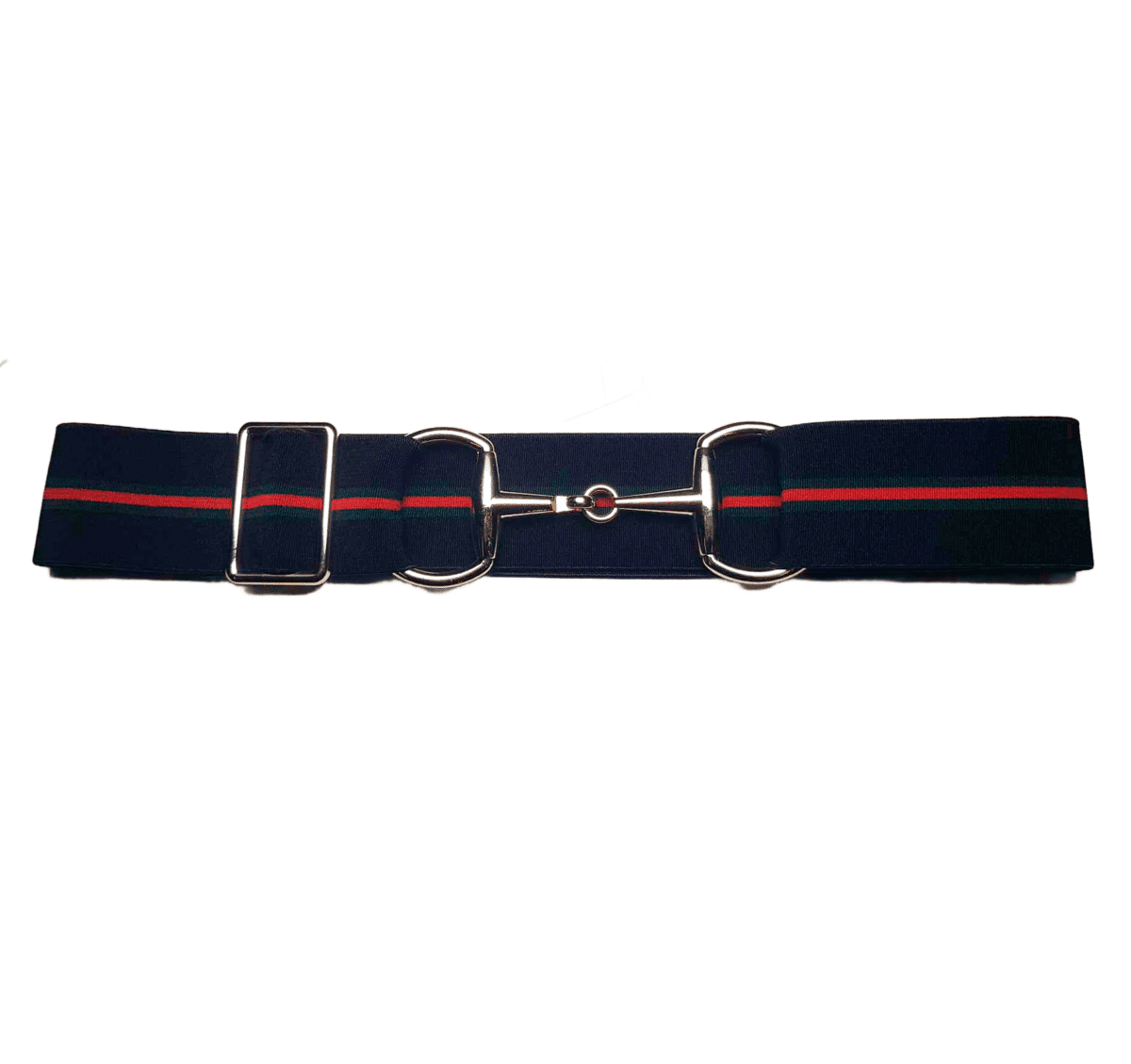 Bridon II bælte sort grøn rød guld 4cm