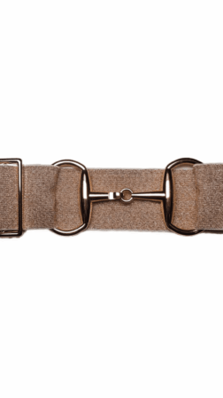 Bridon II belt Gold glitter gold 5cm