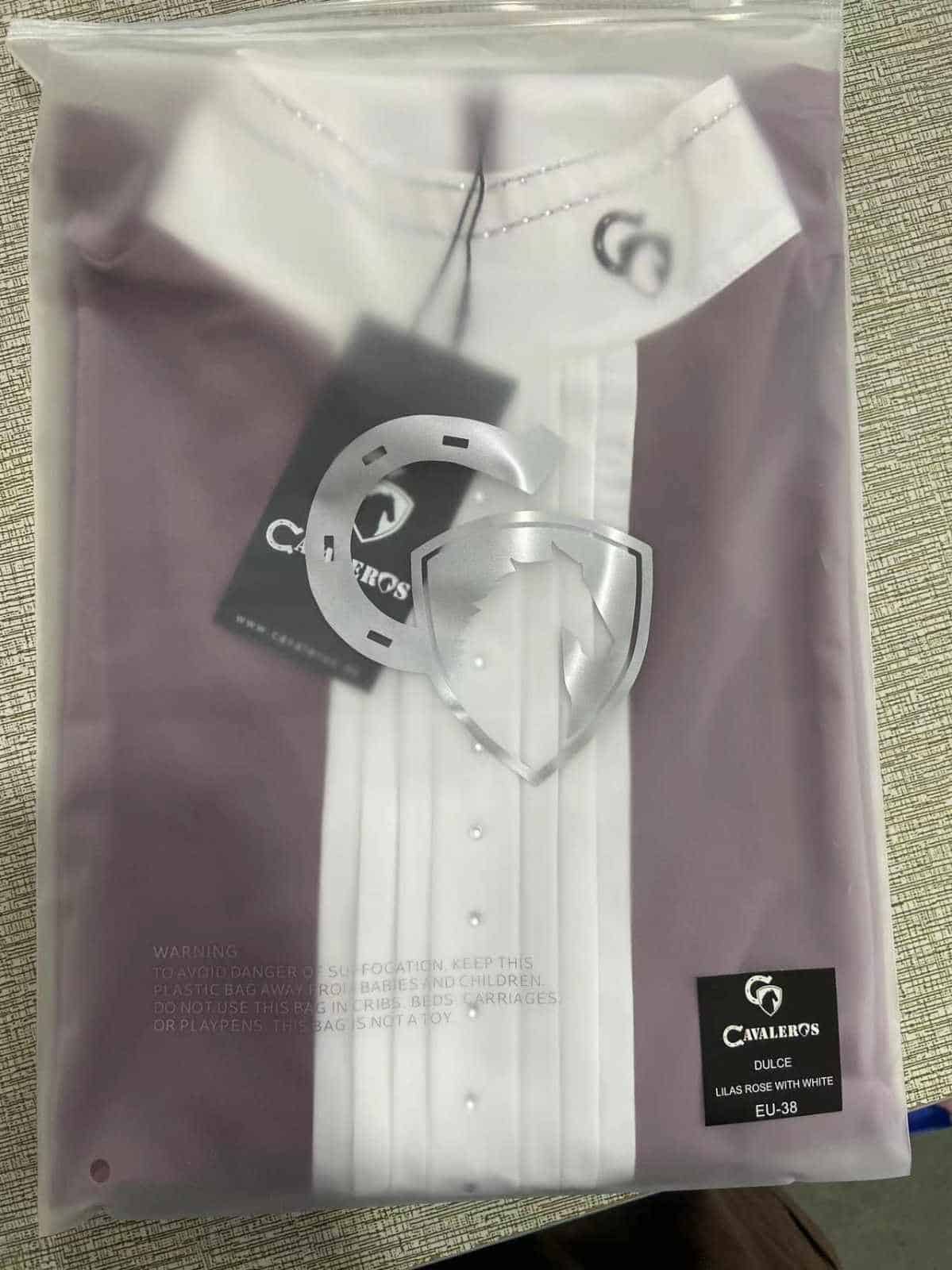 Blouse Dulce Cashmere blue long sleeve - Image 3