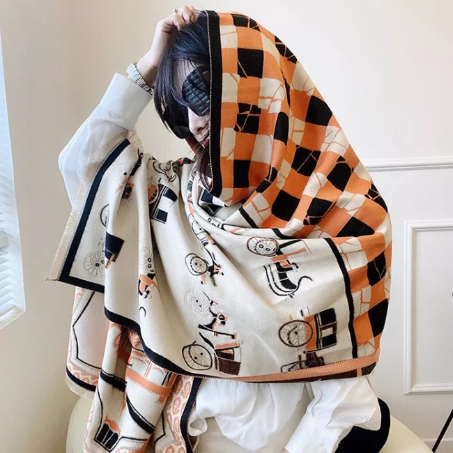 Cashmere scarf Boa - Image 3