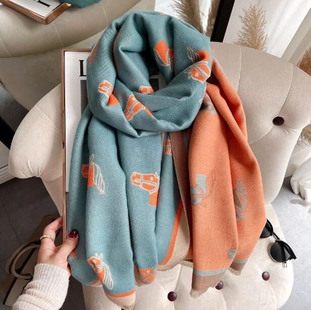 Cashmere scarf Cora - Image 3