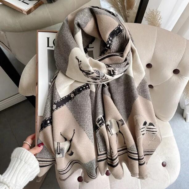 Cashmere scarf Farola - Image 4