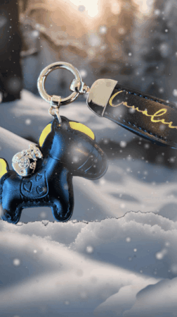 Keychain Lucky charms horse Delux
