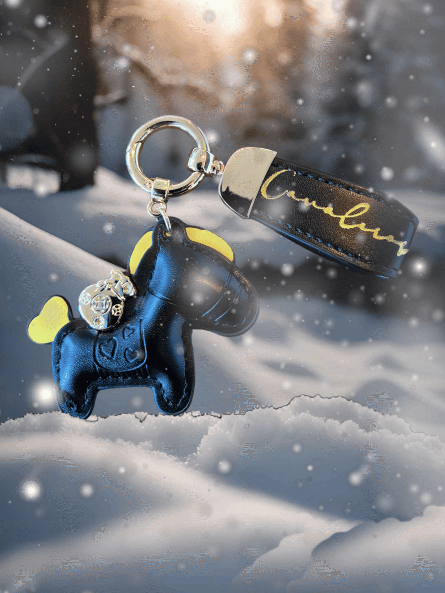 Keychain Lucky charms horse Delux
