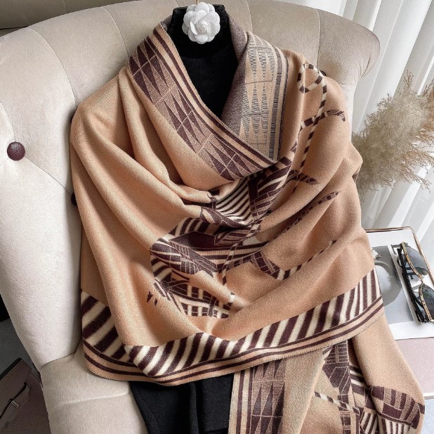 Cashmere scarf Florida - Image 3