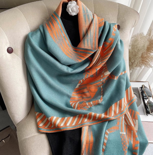 Cashmere scarf Florida - Image 5