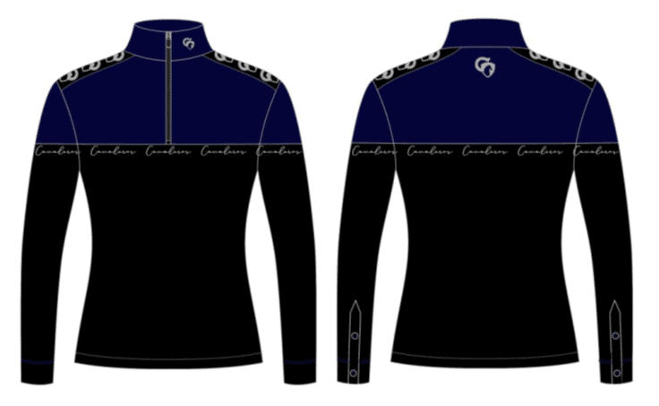 Blouse Salina Performance Navy/black - Image 2