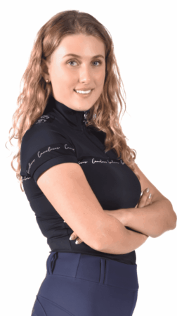 Bluse Salina Performance Kortærmet - sort/sort