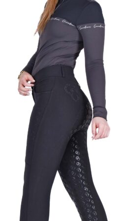 Ridebukser Alianza Support Black Edition SLIM