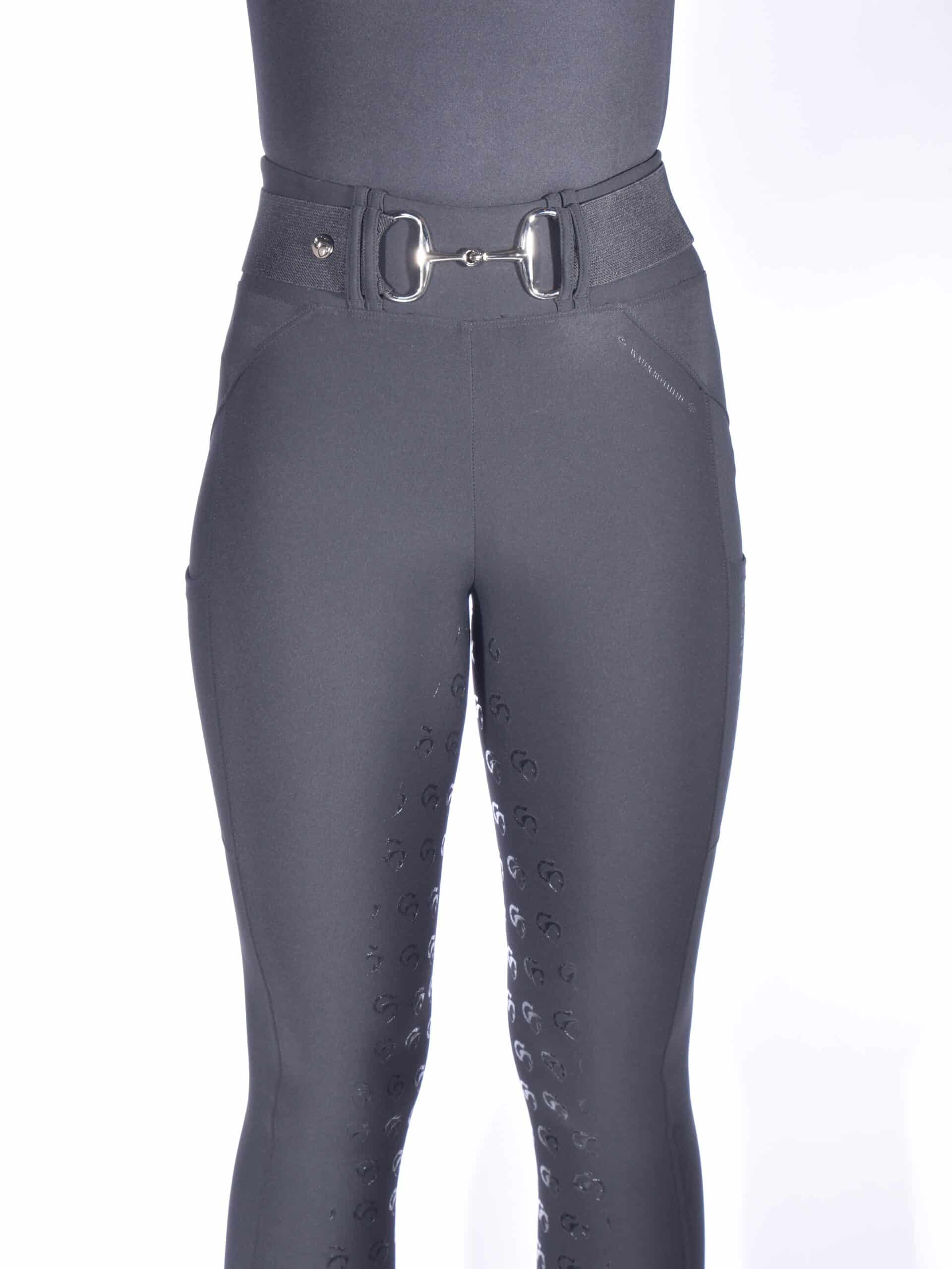 Bridon II Belt black with silver bit - Picture 4