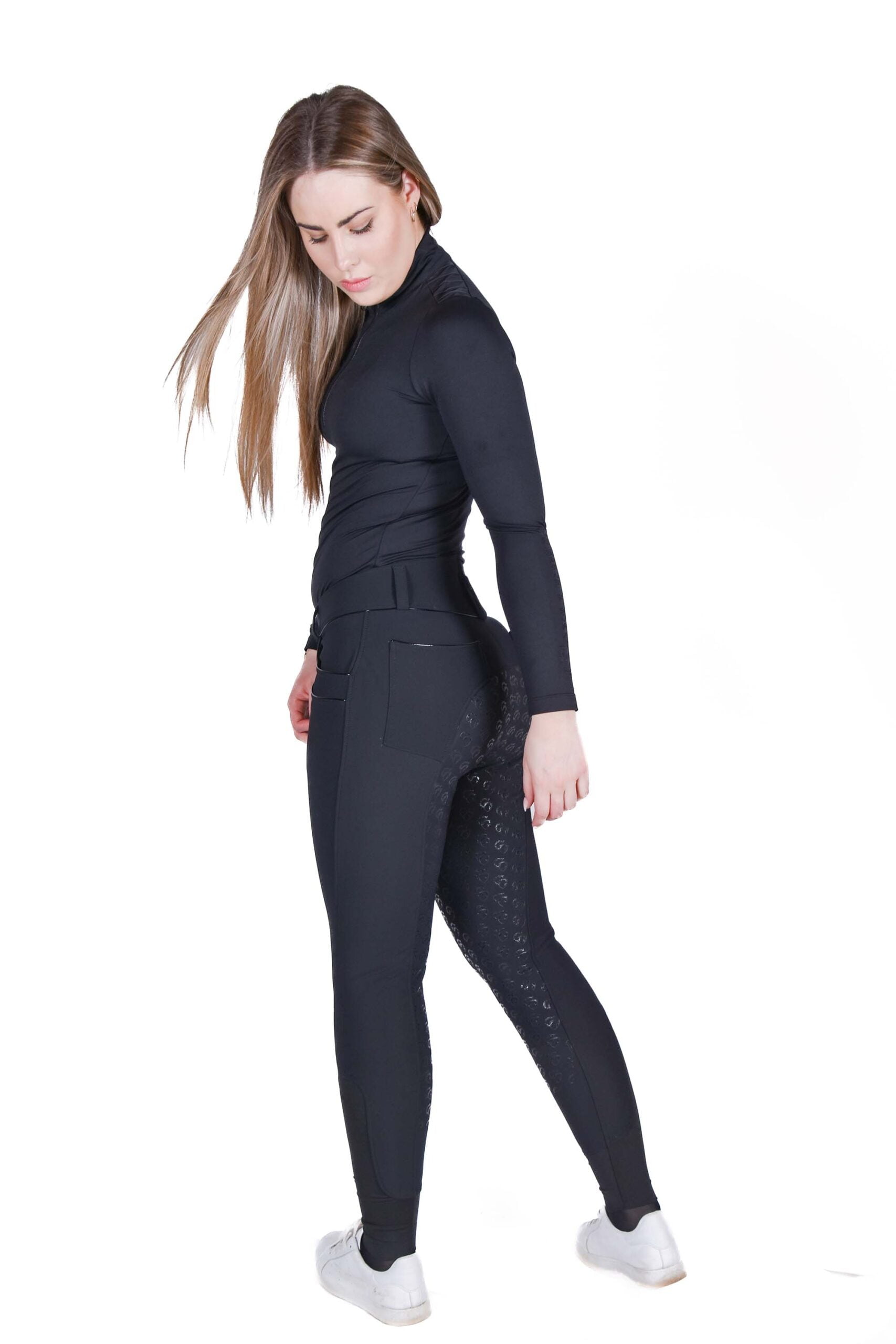 Belica Reithose Black Slim - Bild 3