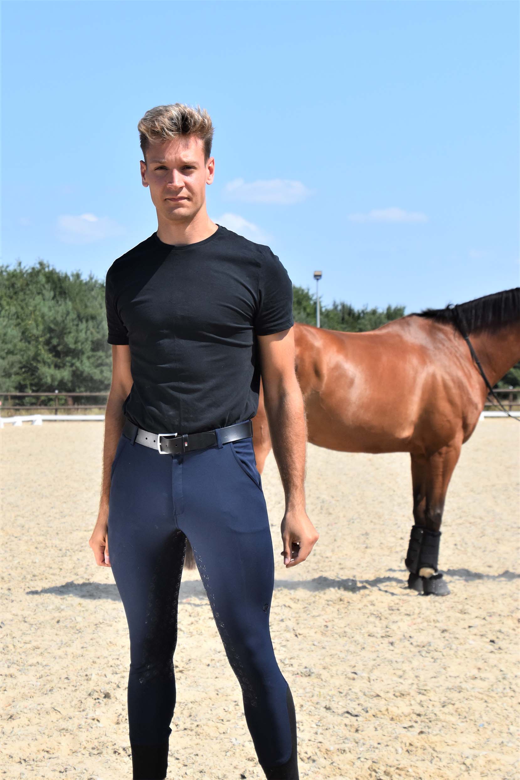 Riding breeches Frasco Men full grip - Picture 2