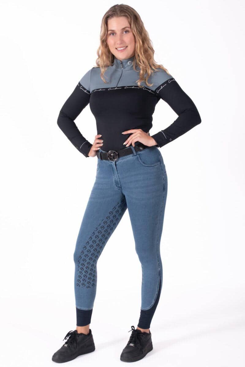 Ridebukser Bella Jeans Crystal Fuldgrip - Billede 6