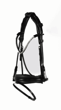 Magnetic Therapy Bridle™ Round stitched Barcelona No 01 Ergo extended