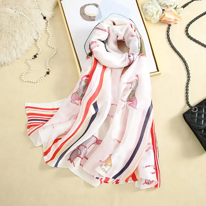 Scarf Racing Red - Image 2