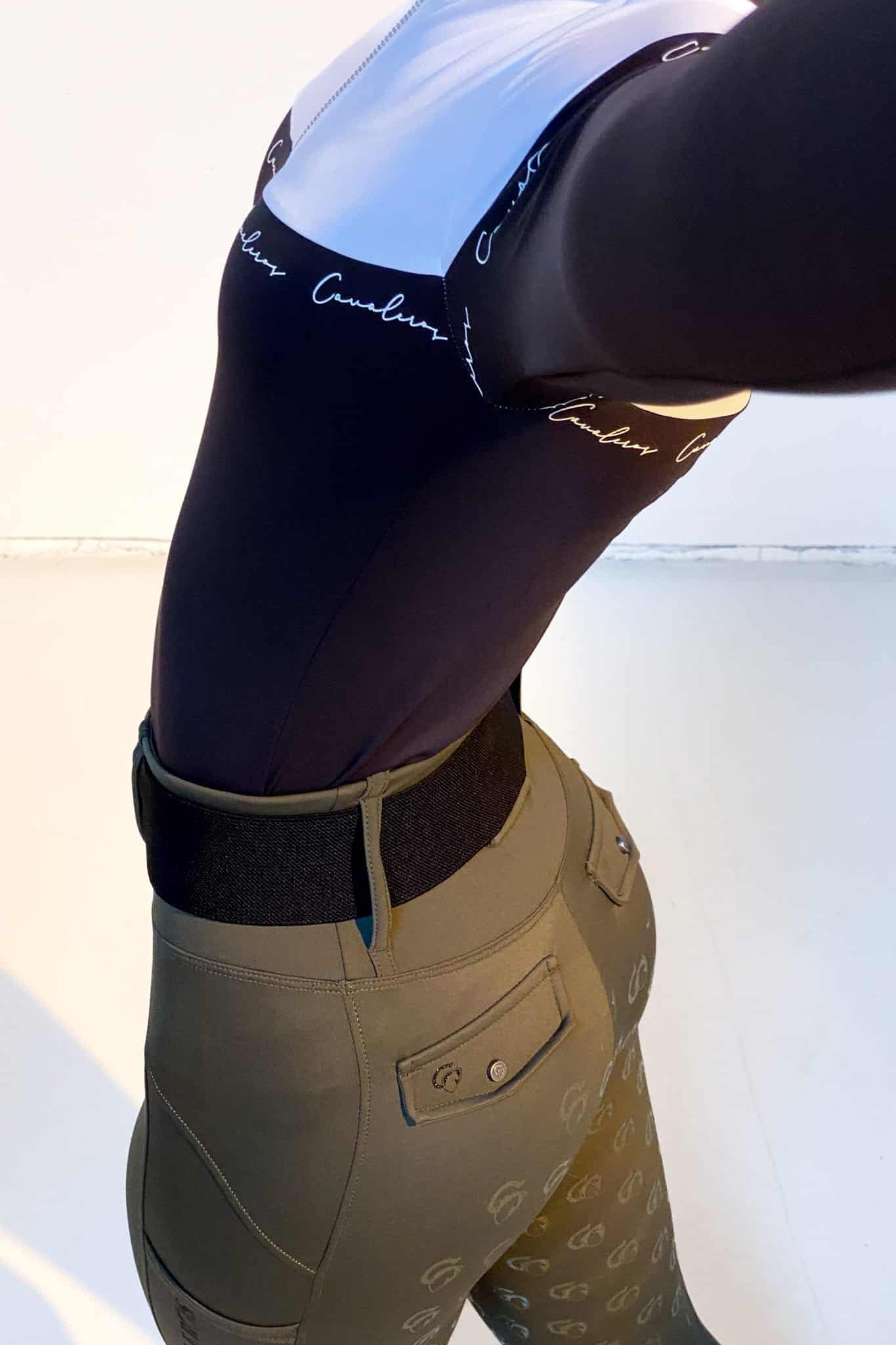 Blouse Salina Performance WHITE/GREY - Image 9