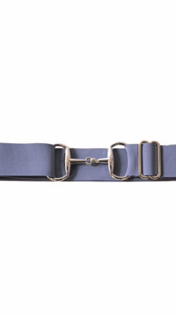 Bridon II belt dark grey silver 5 cm