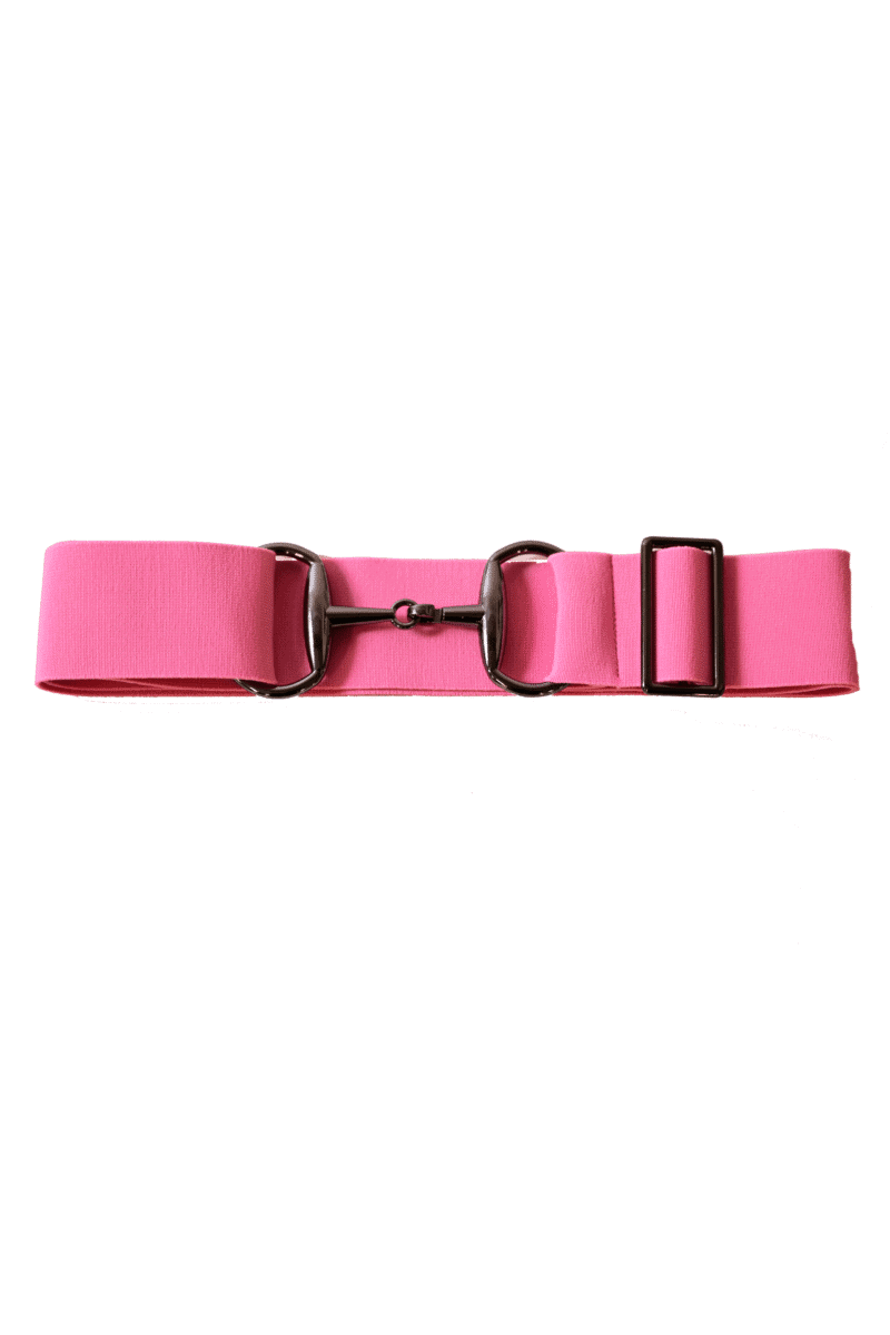Bridon II belt pink gunmetal 5 cm
