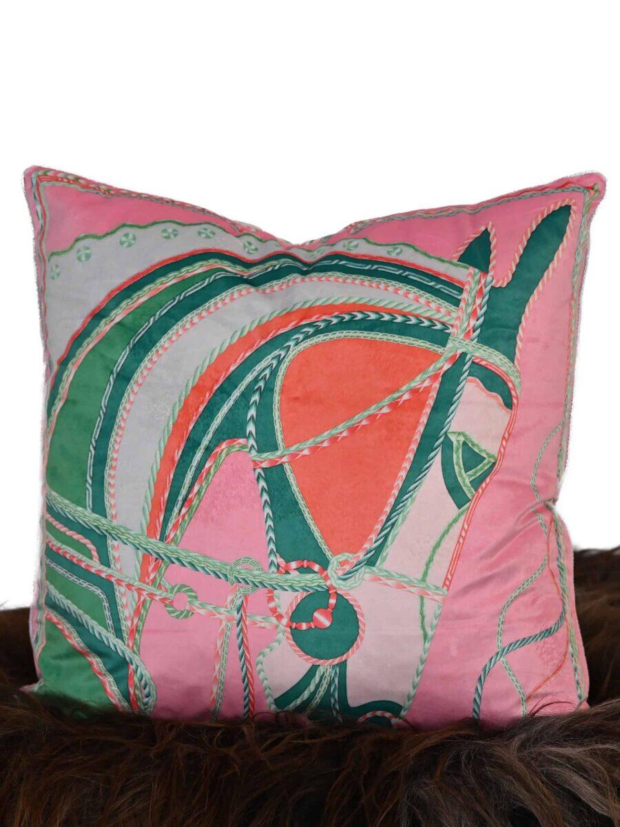 Cushion Velour Lisbon Horses - Image 8