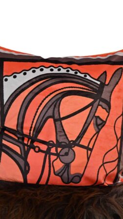 Cushion Velour Lisbon Horses