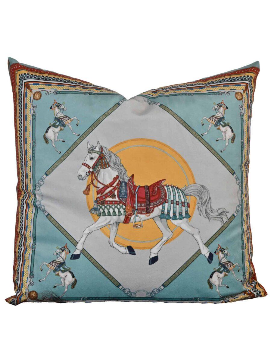 Cushion Velour Cairo Horses