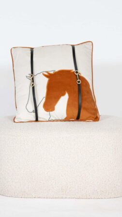 Cushion Equestrian Bliss Orange