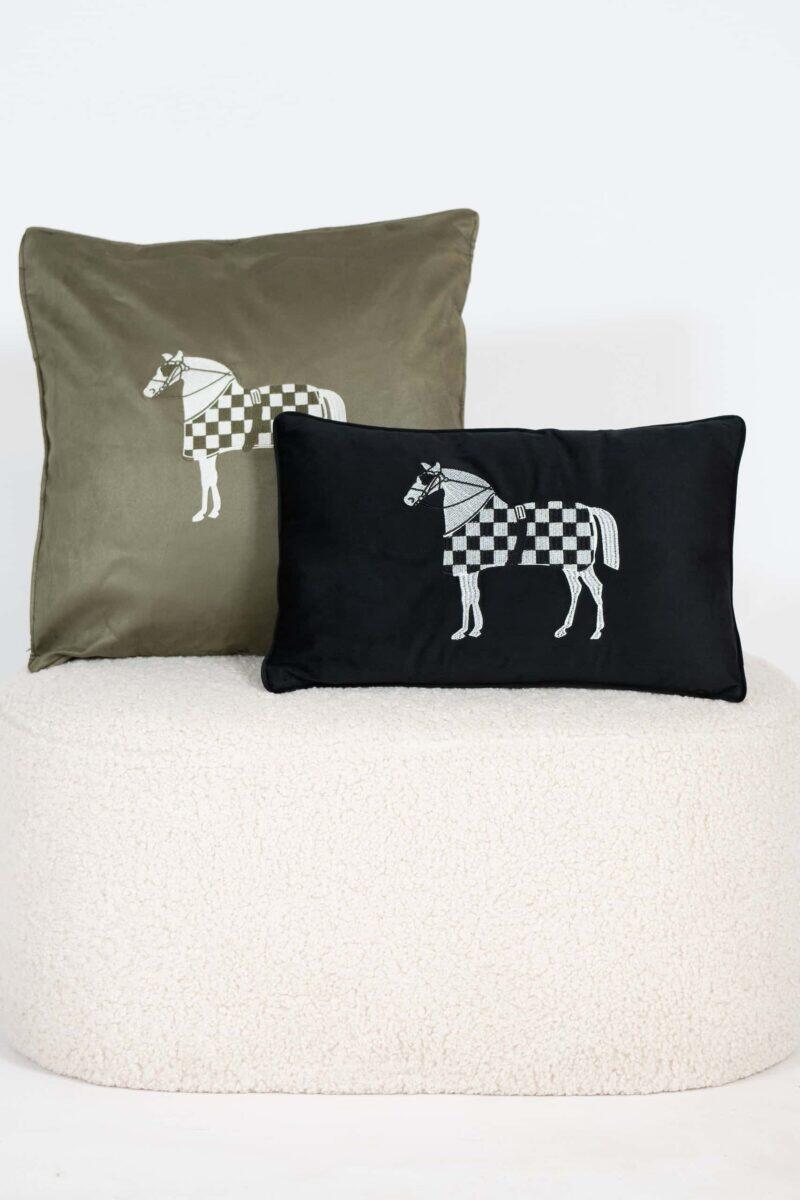 Cushion Equestrian Heritage Green - Image 2