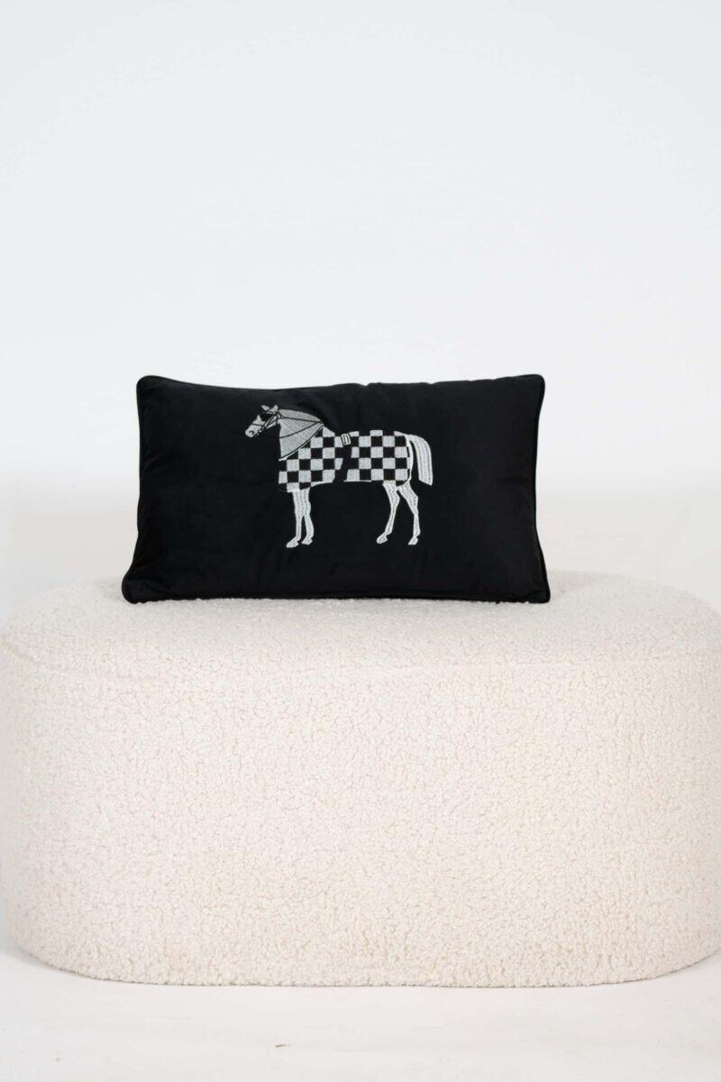 Cushion Equestrian Heritage Black - Image 7