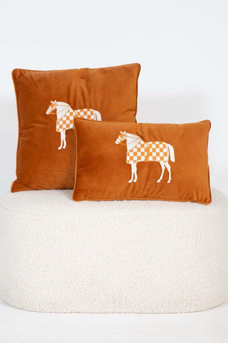 Cushion Equestrian Bliss Orange - Image 15